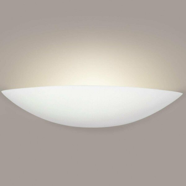 A19 Lighting Great Maui E26 Base Dimmable LED Wall Sconce, Bisque 1203-2LEDE26